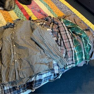 Men's Multi-Color Plaid Shirt Collection